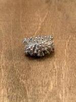 Ongelijke lichte egel ring (925 sterling zilver)