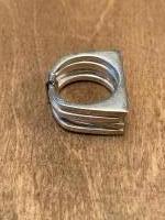 Vier lagen ring (925 sterling zilver)