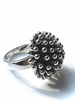 Donkere Egel ring (925 sterling zilver)