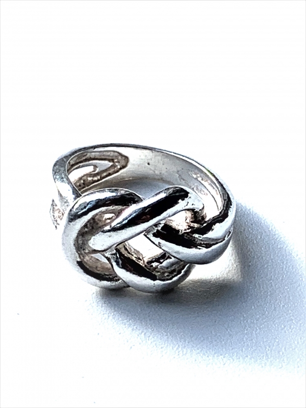 Scheepsknoop ring (sterling zilver)