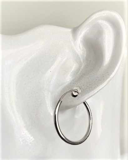 Porto clip oorbellen (925 sterling zilver)