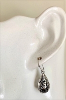 Bilbao druppel oorbellen (925 sterling zilver)
