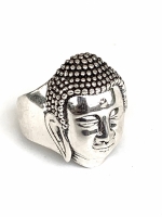 Buddha ring (925 sterling zilver)