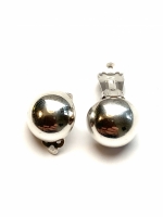 Monaco clip oorbellen (925 sterling zilver)
