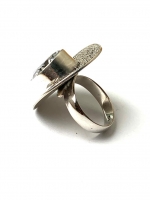 Kusamo ring (925 sterling zilver)