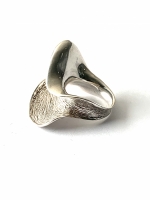 Wave ring (925 sterling zilver)