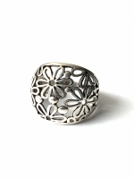 Fleur ring (925 sterling zilver)