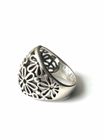 Fleur ring (925 sterling zilver)