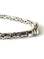Koningsschakel armband (925 sterling zilver)