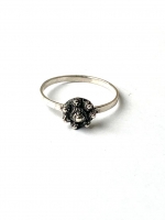Zeeuwse knop ring S (925 sterling zilver)