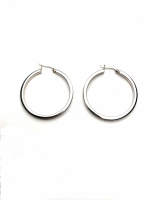 Vaasa creolen oorbellen (925 sterling zilver)
