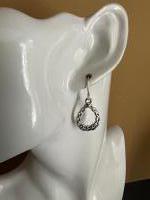 Druppel touw oorbellen (925 sterling zilver)