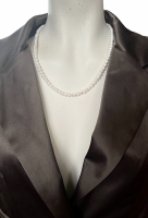 Parel ketting (925 sterling zilver)
