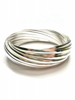 Jude armband (21 ringen) (925 sterling zilver)