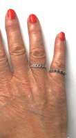 Schakeltjes ring (925 sterling zilver)