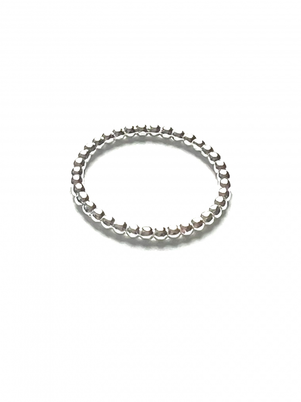 Kraaltjes fijn ring (925 sterling zilver)