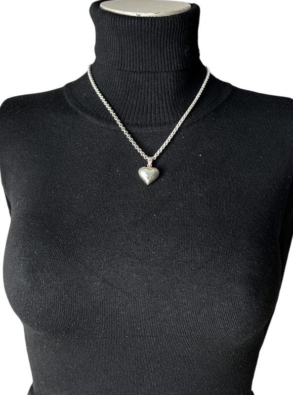 Arrebol Kattenarmband voor dames, 925 sterling zilver, hartvormige hanger, originele sieraden voor vrouwen, hypoallergeen, verstelbaar, 16 4 cm