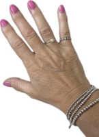 Chicago ring small (925 Sterling zilver)