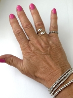 Chicago Small ring (925 Sterling zilver)