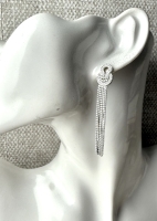 Statement oorbellen (925 sterling zilver)